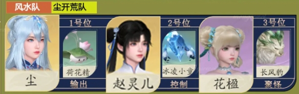 仙剑世界长风豹如何配队