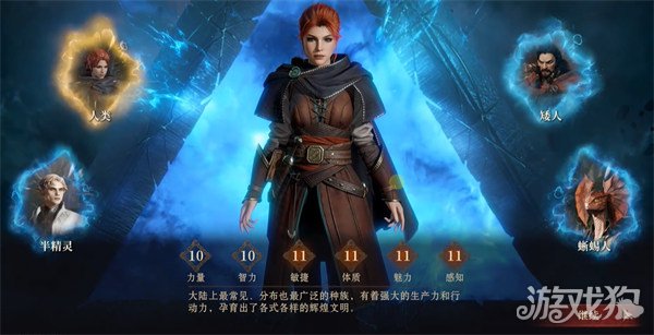 龙息神寂主角种族如何选择