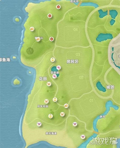 心动小镇春野限制虫在哪里捕捉
