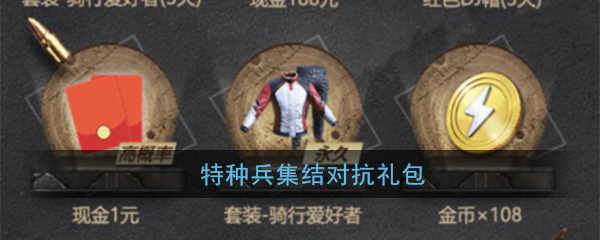 和平精英特种部队聚集对抗礼品包接收地址分享